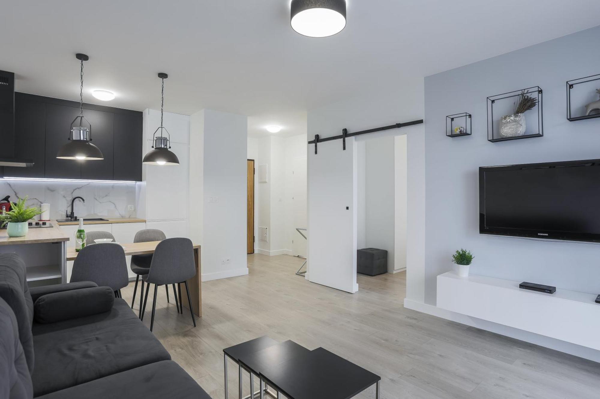 Apartament Gdansk Blisko Starego Miasta Z Widokiem Na Marine — Zdjęcia 2