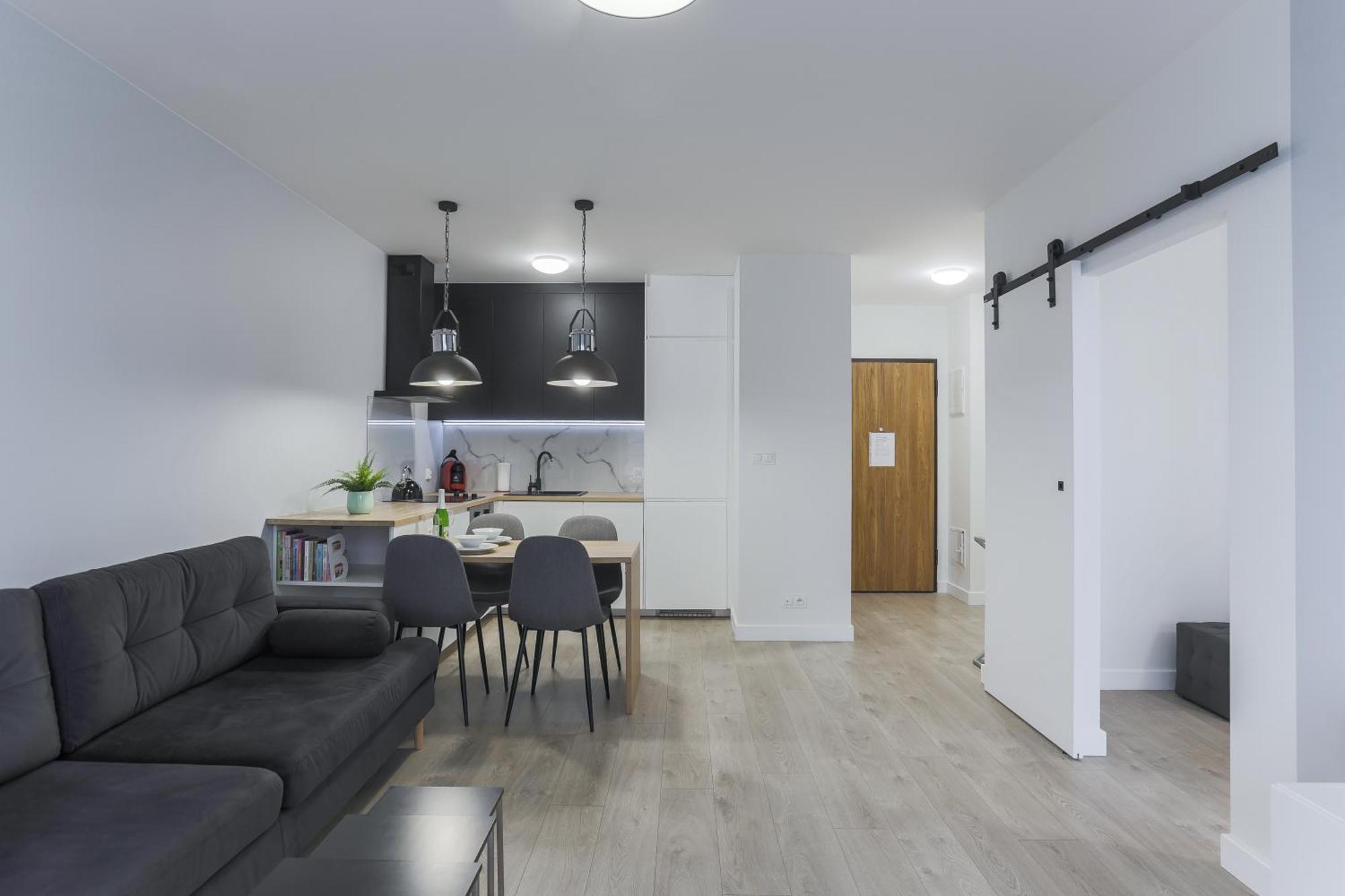 Apartament Gdansk Blisko Starego Miasta Z Widokiem Na Marine — Zdjęcia 3